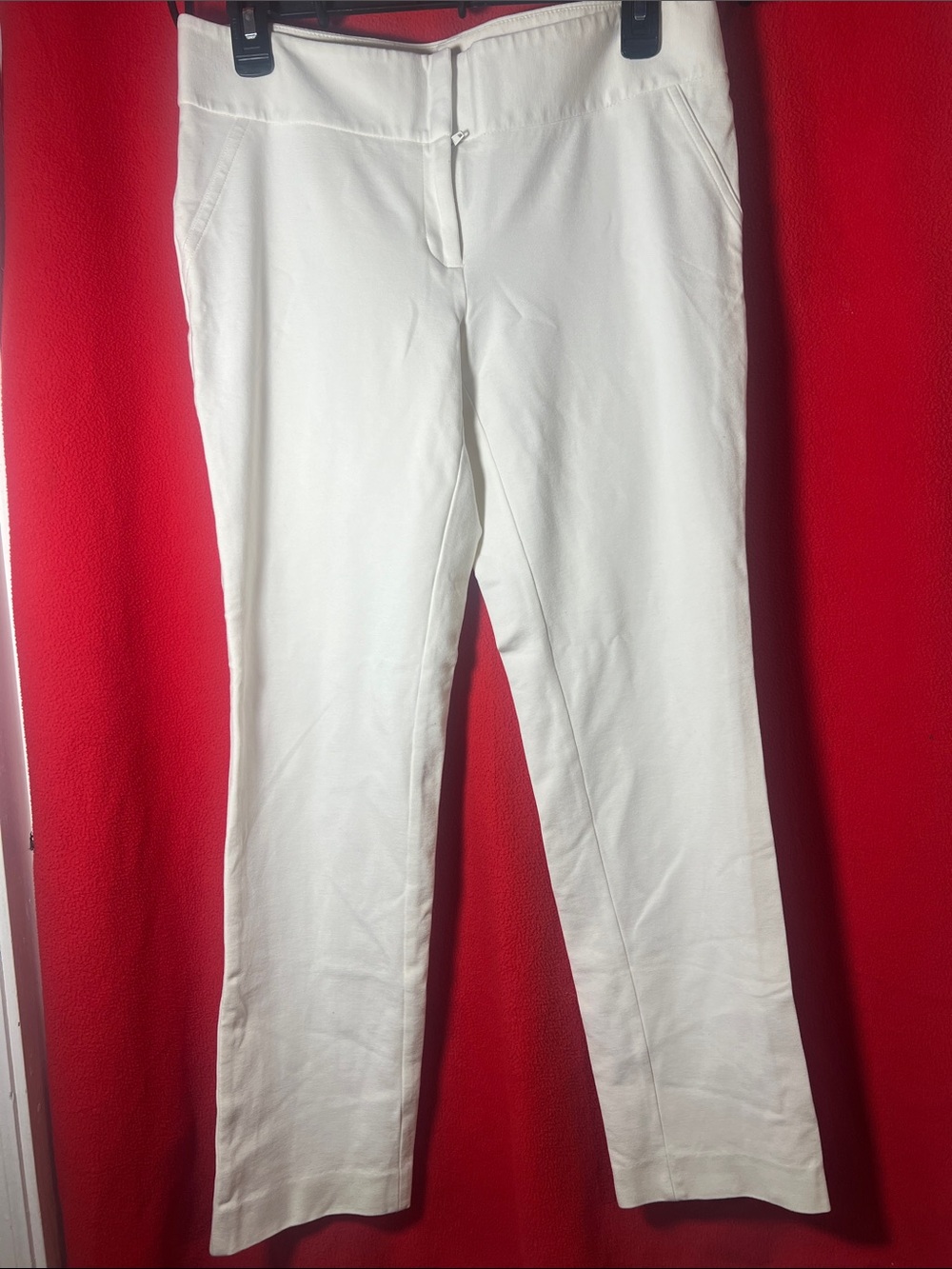 Vince Camuto White Men's Chinos - Slim Straight